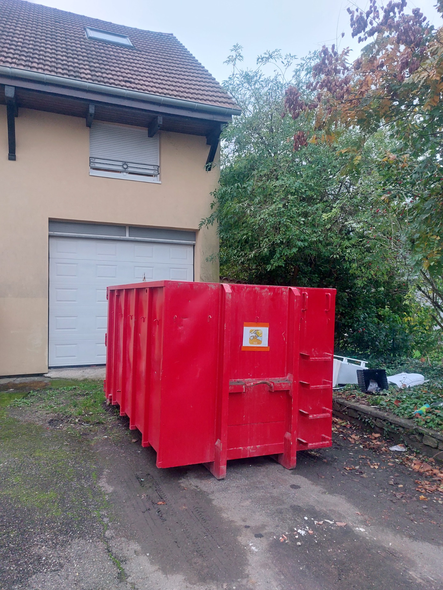 louer une benne a la mairie avec demande d'autorisation 